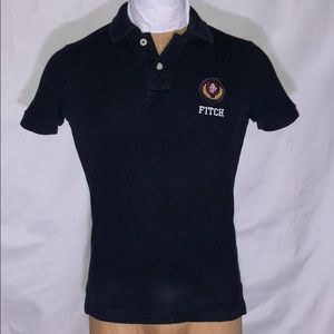 Abercrombie and Fitch navy polo